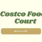 Costco Food Court Nutrition